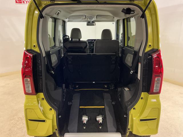 タントＸ　ワンオーナー　福祉車両　ＣＤオーディオ　電動ウインチワンオーナー　福祉車両　ＣＤオーディオ　車いす仕様車　電動ウインチ　片側電動スライドドア　前後コーナーセンサー　前席シートヒーター　オートマチックハイビーム　ＬＥＤヘッドライト　オートライト（京都府）の中古車