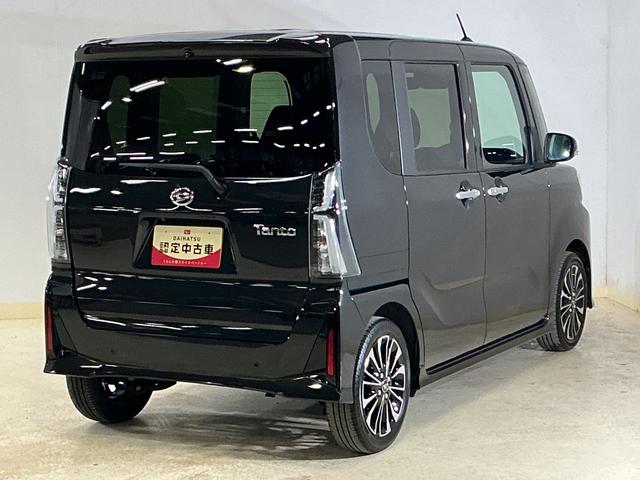 タントカスタムRS ワンオーナー ターボ バックカメラ USBワンオーナー ターボ バックカメラ 両側電動スライドドア 前後コーナーセンサー 前席シートヒーター 電子パーキング オートブレーキホールド オートマチックハイビーム 15インチ純正アルミホイール(京都府)の中古車