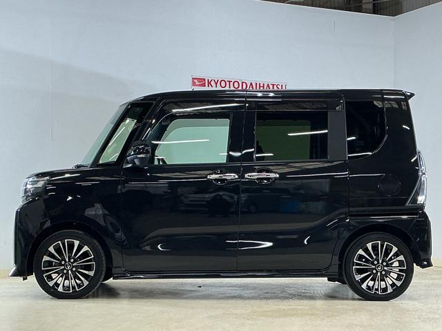 タントカスタムRS ワンオーナー ターボ パノラマモニター ETCワンオーナー ターボ パノラマモニター ドラレコ ETC 両側電動スライド アダプティブクルーズコントロール コーナーセンサー シートヒーター オートマチックハイビーム オートブレーキホールド(京都府)の中古車