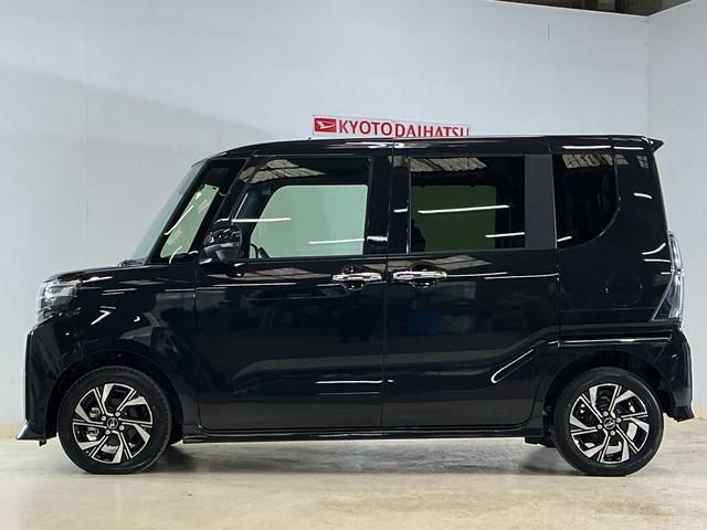 タントカスタムＸ　届出済み未使用車　パノラマモニター　ＵＳＢ届出済み未使用車　パノラマモニター　両側電動スライドドア　前後コーナーセンサー　前席シートヒーター　電子パーキング　オートマチックハイビーム　オートブレーキホールド　１４インチ純正アルミホイール（京都府）の中古車