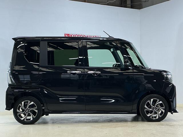 タントカスタムＸ　届出済み未使用車　パノラマモニター　ＵＳＢ届出済み未使用車　パノラマモニター　両側電動スライドドア　前後コーナーセンサー　前席シートヒーター　電子パーキング　オートマチックハイビーム　オートブレーキホールド　１４インチ純正アルミホイール（京都府）の中古車