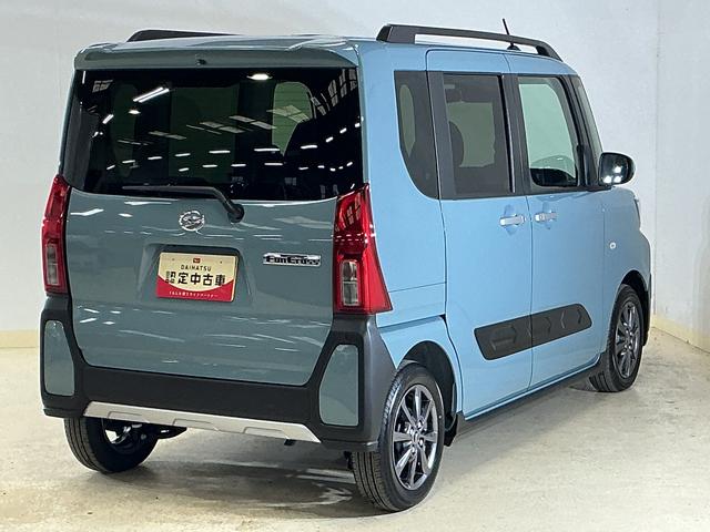 タントファンクロス 届出済み未使用車 バックカメラ シートヒーター届出済み未使用車 バックカメラ 両側電動スライドドア 前後コーナーセンサー 前席シートヒーター 電子パーキング オートブレーキホールド オートマチックハイビーム 14インチ純正アルミホイール スマアシ(京都府)の中古車