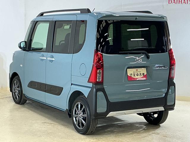 タントファンクロス 届出済み未使用車 バックカメラ シートヒーター届出済み未使用車 バックカメラ 両側電動スライドドア 前後コーナーセンサー 前席シートヒーター 電子パーキング オートブレーキホールド オートマチックハイビーム 14インチ純正アルミホイール スマアシ(京都府)の中古車