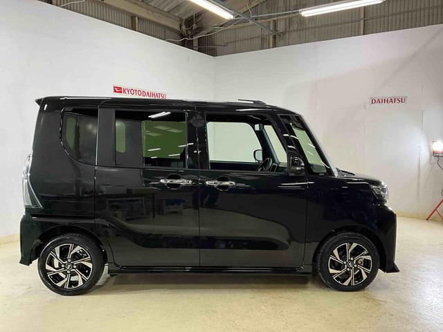 タントカスタムＸ届出済み未使用車　パノラマモニター　スマートアシスト　シートヒーター　ＬＥＤヘッドライト　両側リヤパワースライドドア　プッシュボタンエンジンスタート　アルミホイール　オートエアコン　オートライト（京都府）の中古車