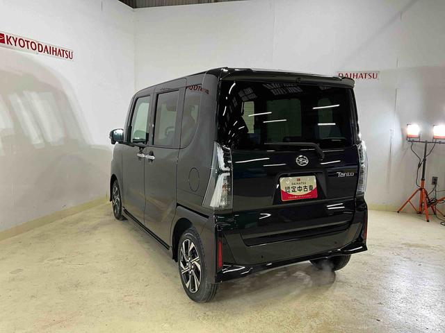 タントカスタムＸ届出済み未使用車　パノラマモニター　スマートアシスト　シートヒーター　ＬＥＤヘッドライト　両側リヤパワースライドドア　プッシュボタンエンジンスタート　アルミホイール　オートエアコン　オートライト（京都府）の中古車