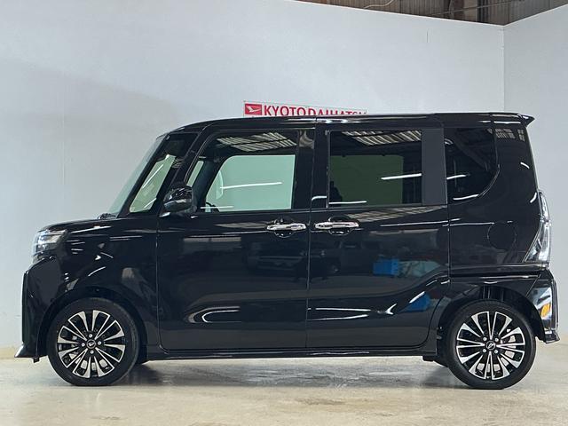 タントカスタムRS 届出済み未使用車 ターボ バックカメラ届出済み未使用車 ターボ バックカメラ 両側電動スライドドア 前後コーナーセンサー 前席シートヒーター 電子パーキング オートブレーキホールド オートマチックハイビーム 15インチ純正アルミホイール(京都府)の中古車