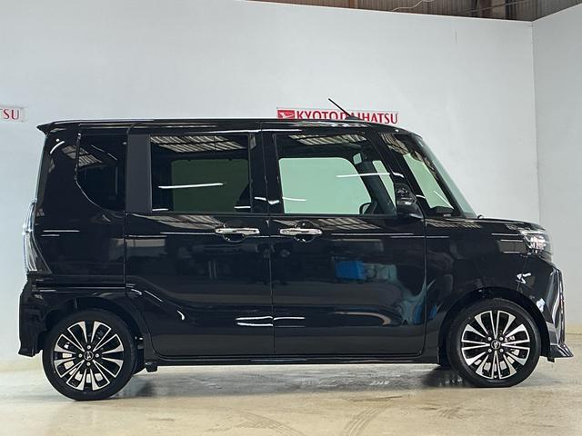 タントカスタムRS 届出済み未使用車 ターボ バックカメラ届出済み未使用車 ターボ バックカメラ 両側電動スライドドア 前後コーナーセンサー 前席シートヒーター 電子パーキング オートブレーキホールド オートマチックハイビーム 15インチ純正アルミホイール(京都府)の中古車