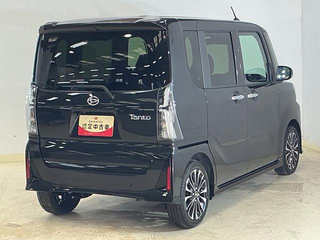 タントカスタムRS 届出済み未使用車 ターボ バックカメラ届出済み未使用車 ターボ バックカメラ 両側電動スライドドア 前後コーナーセンサー 前席シートヒーター 電子パーキング オートブレーキホールド オートマチックハイビーム 15インチ純正アルミホイール(京都府)の中古車