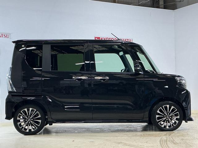 タントカスタムＲＳ　届出済み未使用車　ターボ　パノラマモニター届出済み未使用車　ターボ　パノラマモニター　両側電動スライドドア　前後コーナーセンサー　前席シートヒーター　電子パーキング　オートマチックハイビーム　オートブレーキホールド　ＵＳＢ　スマートキー（京都府）の中古車