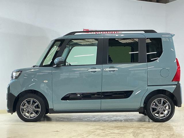 タントファンクロス　届出済未使用車　バックカメラ　両側電動スライド届出済み未使用車　バックカメラ　両側電動スライドドア　前後コーナーセンサー　前席シートヒーター　電子パーキング　オートブレーキホールド　オートマチックハイビーム　ＵＳＢチャージャー　スマートキー（京都府）の中古車