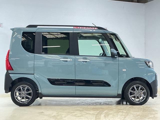 タントファンクロス　届出済未使用車　バックカメラ　両側電動スライド届出済み未使用車　バックカメラ　両側電動スライドドア　前後コーナーセンサー　前席シートヒーター　電子パーキング　オートブレーキホールド　オートマチックハイビーム　ＵＳＢチャージャー　スマートキー（京都府）の中古車