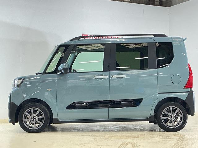 タントファンクロス　届出済み未使用車　パノラマモニター　ＵＳＢ届出済み未使用車　パノラマモニター　両側電動スライドドア　前後コーナーセンサー　前席シートヒーター　電子パーキング　オートブレーキホールド　オートマチックハイビーム　ＵＳＢ　ＬＥＤヘッドライト（京都府）の中古車