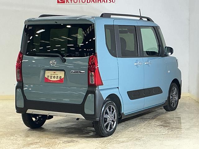 タントファンクロス　届出済み未使用車　パノラマモニター　ＵＳＢ届出済み未使用車　パノラマモニター　両側電動スライドドア　前後コーナーセンサー　前席シートヒーター　電子パーキング　オートブレーキホールド　オートマチックハイビーム　ＵＳＢ　ＬＥＤヘッドライト（京都府）の中古車