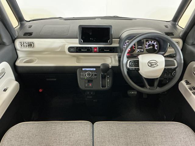 ムーヴキャンバスストライプスＧ　届出済み未使用車　パノラマモニター　ＵＳＢ届出済み未使用車　パノラマモニター　両側電動スライド　前後コーナーセンサー　シートヒーター　電子パーキング　オートマチックハイビーム　オートブレーキホールド　ホッとカップホルダー　ＵＳＢチャージャー（京都府）の中古車