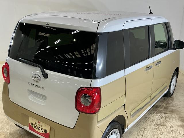 ムーヴキャンバスストライプスＧ　届出済み未使用車　パノラマモニター　ＵＳＢ届出済み未使用車　パノラマモニター　両側電動スライド　前後コーナーセンサー　シートヒーター　電子パーキング　オートマチックハイビーム　オートブレーキホールド　ホッとカップホルダー　ＵＳＢチャージャー（京都府）の中古車