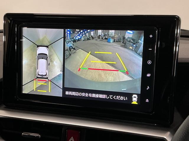 ロッキープレミアム ワンオーナー ナビ パノラマモニター ドラレコワンオーナー 4WD ターボ ナビ パノラマモニター ドラレコ ETC ブラインドスポットモニター ウインドシールドデアイサー アダプティブクルーズコントロール シートヒーター Bluetooth(京都府)の中古車