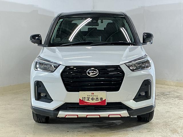 ロッキープレミアム ワンオーナー ナビ パノラマモニター ドラレコワンオーナー 4WD ターボ ナビ パノラマモニター ドラレコ ETC ブラインドスポットモニター ウインドシールドデアイサー アダプティブクルーズコントロール シートヒーター Bluetooth(京都府)の中古車