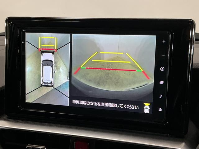 ロッキープレミアム ワンオーナー ナビ パノラマモニター ドラレコワンオーナー 4WD ターボ ナビ パノラマモニター ドラレコ ETC ブラインドスポットモニター ウインドシールドデアイサー アダプティブクルーズコントロール シートヒーター Bluetooth(京都府)の中古車