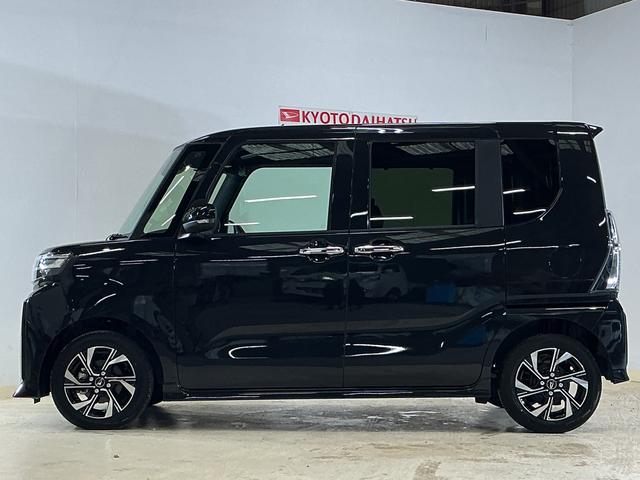 タントカスタムX 両側リヤパワースライドドア スマートアシストワンオーナー 両側リヤパワースライドドア プッシュボタンエンジンスタート スマートアシスト バックカメラ オートエアコン LEDヘッドライト コーナーセンサー フォグランプ オートライト ABS(京都府)の中古車