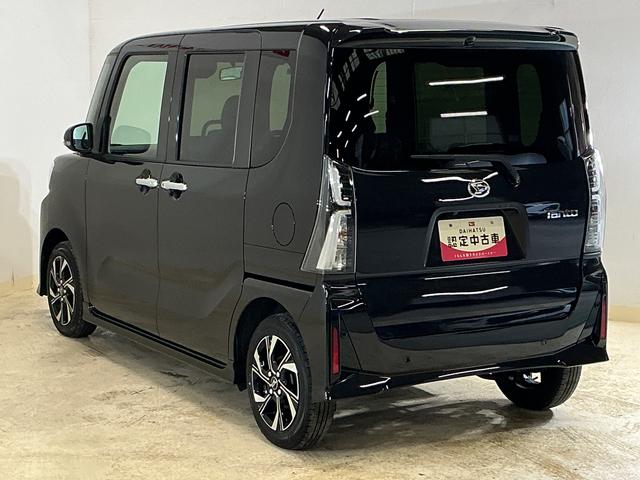 タントカスタムX 両側リヤパワースライドドア スマートアシストワンオーナー 両側リヤパワースライドドア プッシュボタンエンジンスタート スマートアシスト バックカメラ オートエアコン LEDヘッドライト コーナーセンサー フォグランプ オートライト ABS(京都府)の中古車