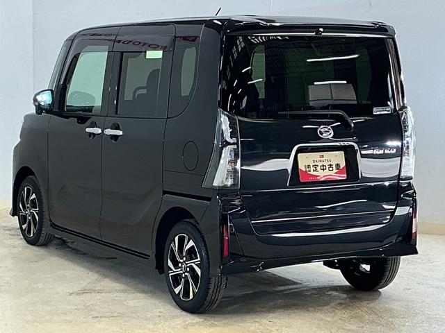 タントカスタムX レンタカーアップ ナビ パノラマモニター ETCレンタカーアップ ナビ パノラマモニター ドライブレコーダー ETC 両側電動スライドドア 前後コーナーセンサー 前席シートヒーター 電子パーキング オートブレーキホールド オートマチックハイビーム(京都府)の中古車