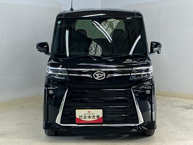 タントカスタムX 届出済未使用車 両側リヤパワースライドドア届出済未使用車 スマートアシスト 両側リヤパワースライドドア パノラマモニター プッシュボタンエンジンスタート LEDヘッドライト コーナーセンサー オートエアコン オートライト シートヒーター(京都府)の中古車