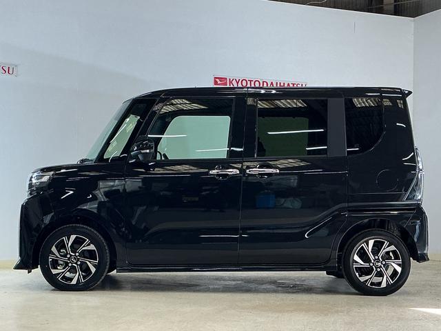 タントカスタムX 届出済未使用車 両側リヤパワースライドドア届出済未使用車 スマートアシスト 両側リヤパワースライドドア パノラマモニター プッシュボタンエンジンスタート LEDヘッドライト コーナーセンサー オートエアコン オートライト シートヒーター(京都府)の中古車