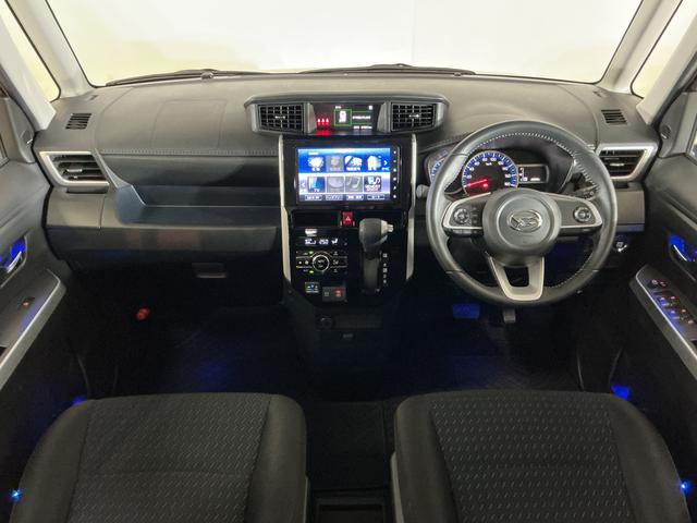 トールカスタムＧ　ターボ　ワンオーナー　ナビ　パノラマモニターワンオーナー　ナビ　パノラマモニター　ドラレコ　ＥＴＣ　フリップダウンモニター　両側電動ｊスライドドア　アダプティブクルーズコントロール　コーナーセンサー　電子パーキング　オートブレーキホールド（京都府）の中古車