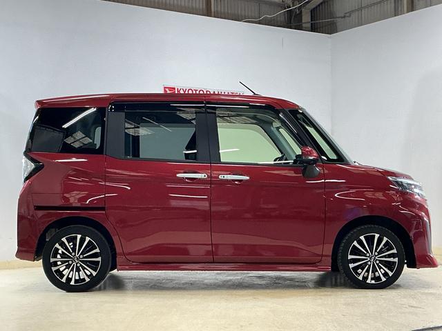 トールカスタムＧ　ターボ　ワンオーナー　ナビ　パノラマモニターワンオーナー　ナビ　パノラマモニター　ドラレコ　ＥＴＣ　フリップダウンモニター　両側電動ｊスライドドア　アダプティブクルーズコントロール　コーナーセンサー　電子パーキング　オートブレーキホールド（京都府）の中古車