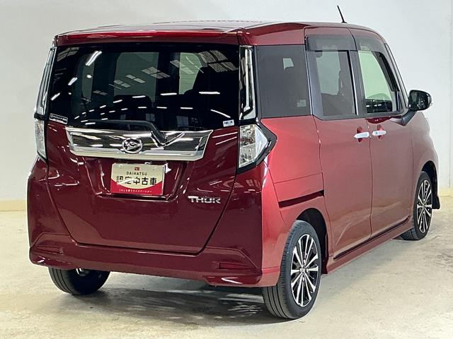 トールカスタムＧ　ターボ　ワンオーナー　ナビ　パノラマモニターワンオーナー　ナビ　パノラマモニター　ドラレコ　ＥＴＣ　フリップダウンモニター　両側電動ｊスライドドア　アダプティブクルーズコントロール　コーナーセンサー　電子パーキング　オートブレーキホールド（京都府）の中古車