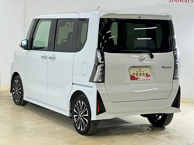 タントカスタムＲＳ　ターボ　ディスプレイオーディオ　バックカメラワンオーナー　ターボ　ディスプレイオーディオ　バックカメラ　ＥＴＣ　両側電動スライドドア　アダプティブクルーズコントロール　コーナーセンサー　シートヒーター　電子パーキング　オートマチックハイビーム（京都府）の中古車