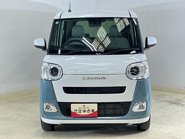 ムーヴキャンバスストライプスＧ　ディスプレイオーディオ　バックカメラディスプレイオーディオ　バックカメラ　プッシュボタンエンジンスタート　両側リヤパワースライドドア　ＬＥＤヘッドライト　オートエアコン　シートヒーター　フルセグチューナー　ブルートゥース対応　ＡＢＳ（京都府）の中古車