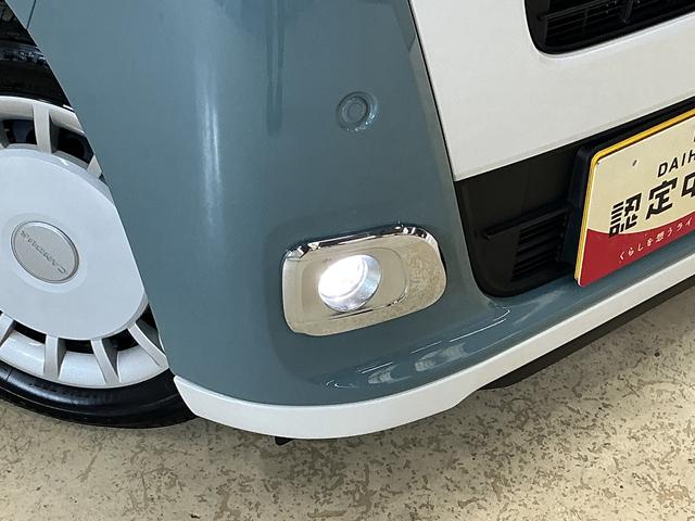 ムーヴキャンバスストライプスＧ　ディスプレイオーディオ　バックカメラディスプレイオーディオ　バックカメラ　プッシュボタンエンジンスタート　両側リヤパワースライドドア　ＬＥＤヘッドライト　オートエアコン　シートヒーター　フルセグチューナー　ブルートゥース対応　ＡＢＳ（京都府）の中古車