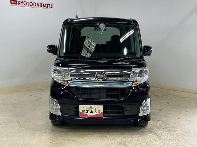 タントカスタムＲＳ　ワンオーナー　ターボ　ナビ　バックカメラワンオーナー　ターボ　ナビ　バックカメラ　ドライブレコーダー　ＥＴＣ　両側電動スライドドア　Ｂｌｕｅｔｏｏｔｈ　１５インチ純正アルミホイール　ＬＥＤヘッドライト　オートライト　スマートキー　ＤＶＤ再生（京都府）の中古車