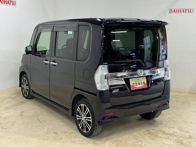 タントカスタムＲＳ　ワンオーナー　ターボ　ナビ　バックカメラワンオーナー　ターボ　ナビ　バックカメラ　ドライブレコーダー　ＥＴＣ　両側電動スライドドア　Ｂｌｕｅｔｏｏｔｈ　１５インチ純正アルミホイール　ＬＥＤヘッドライト　オートライト　スマートキー　ＤＶＤ再生（京都府）の中古車