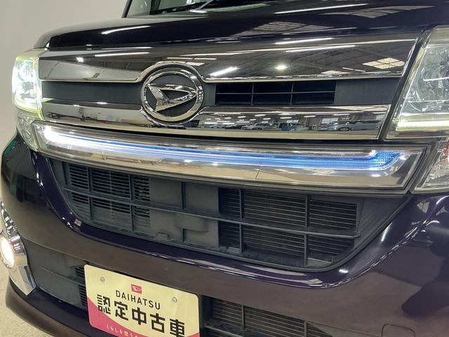 タントカスタムＲＳ　ワンオーナー　ターボ　ナビ　バックカメラワンオーナー　ターボ　ナビ　バックカメラ　ドライブレコーダー　ＥＴＣ　両側電動スライドドア　Ｂｌｕｅｔｏｏｔｈ　１５インチ純正アルミホイール　ＬＥＤヘッドライト　オートライト　スマートキー　ＤＶＤ再生（京都府）の中古車