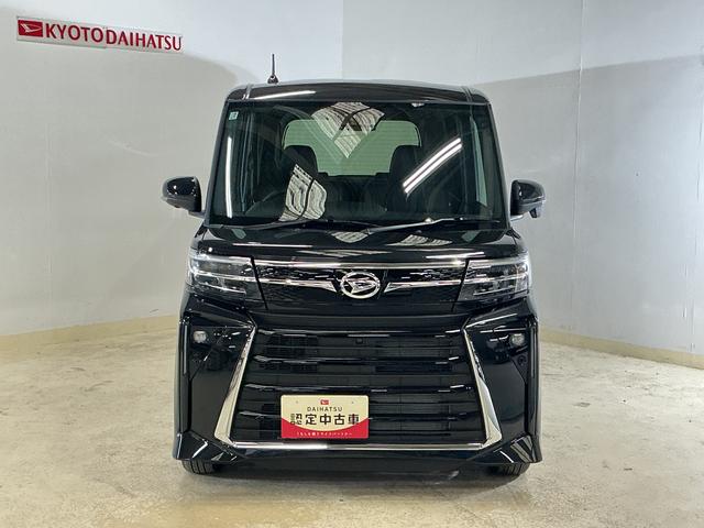 タントカスタムＸ　届出済み未使用車　パノラマモニター　両側電動届出済み未使用車　パノラマモニター　両側電動スライドドア　前後コーナーセンサー　前席シートヒーター　電子パーキング　オートブレーキホールド　オートマチックハイビーム　１４インチ純正アルミホイール（京都府）の中古車