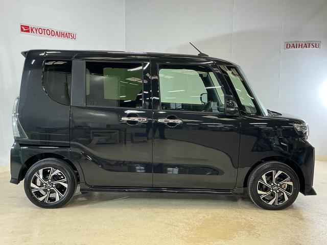 タントカスタムＸ　届出済み未使用車　パノラマモニター　両側電動届出済み未使用車　パノラマモニター　両側電動スライドドア　前後コーナーセンサー　前席シートヒーター　電子パーキング　オートブレーキホールド　オートマチックハイビーム　１４インチ純正アルミホイール（京都府）の中古車