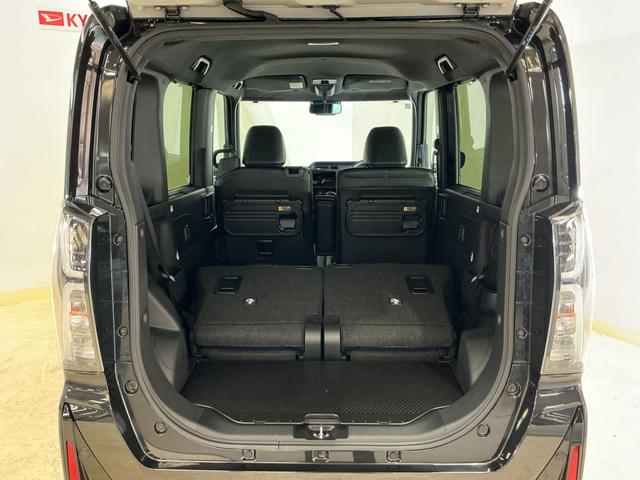 タントカスタムＸ　届出済み未使用車　パノラマモニター　両側電動届出済み未使用車　パノラマモニター　両側電動スライドドア　前後コーナーセンサー　前席シートヒーター　電子パーキング　オートブレーキホールド　オートマチックハイビーム　１４インチ純正アルミホイール（京都府）の中古車