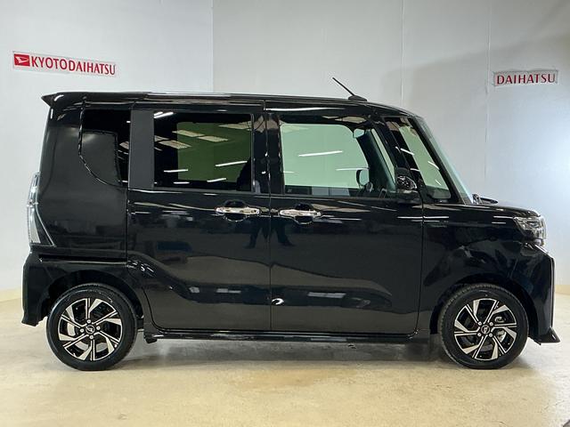 タントカスタムＸ　届出済み未使用車　パノラマモニター　両側電動届出済み未使用車　パノラマモニター　両側電動スライドドア　前後コーナーセンサー　前席シートヒーター　電子パーキング　オートブレーキホールド　オートマチックハイビーム　１４インチ純正アルミホイール（京都府）の中古車