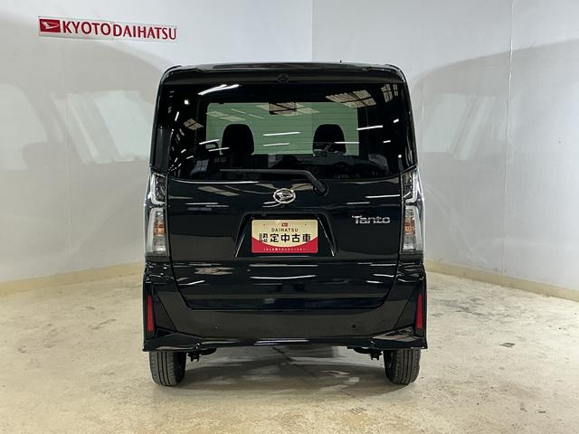タントカスタムＸ　届出済み未使用車　パノラマモニター　両側電動届出済み未使用車　パノラマモニター　両側電動スライドドア　前後コーナーセンサー　前席シートヒーター　電子パーキング　オートブレーキホールド　オートマチックハイビーム　１４インチ純正アルミホイール（京都府）の中古車