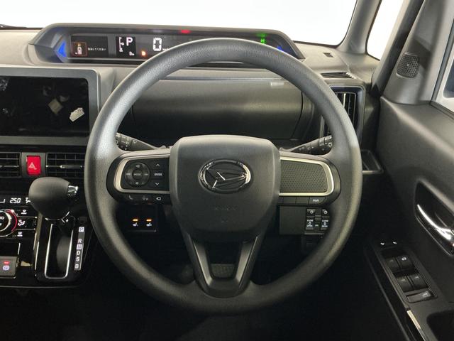 タントカスタムＸ　届出済み未使用車　パノラマモニター　両側電動届出済み未使用車　パノラマモニター　両側電動スライドドア　前後コーナーセンサー　前席シートヒーター　電子パーキング　オートブレーキホールド　オートマチックハイビーム　１４インチ純正アルミホイール（京都府）の中古車