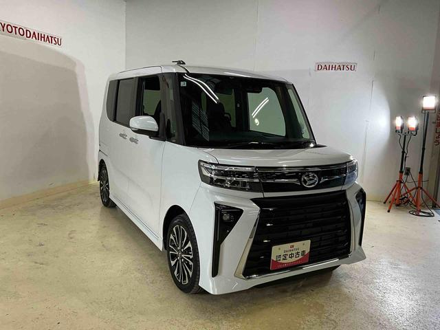 タントカスタムＲＳ　ディスプレイオーディオ　バックカメラ　ＥＴＣスマートアシスト　ターボ　ディスプレイオーディオ　ＥＴＣ　アダプティブクルーズコントロール　フルセグチューナー　ブルートゥース対応　プッシュボタンエンジンスタート　両側リヤパワースライドドア　ＡＢＳ（京都府）の中古車