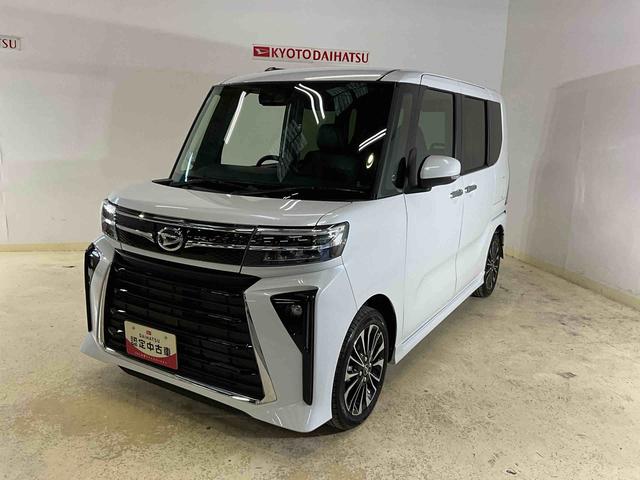 タントカスタムＲＳ　ディスプレイオーディオ　バックカメラ　ＥＴＣスマートアシスト　ターボ　ディスプレイオーディオ　ＥＴＣ　アダプティブクルーズコントロール　フルセグチューナー　ブルートゥース対応　プッシュボタンエンジンスタート　両側リヤパワースライドドア　ＡＢＳ（京都府）の中古車