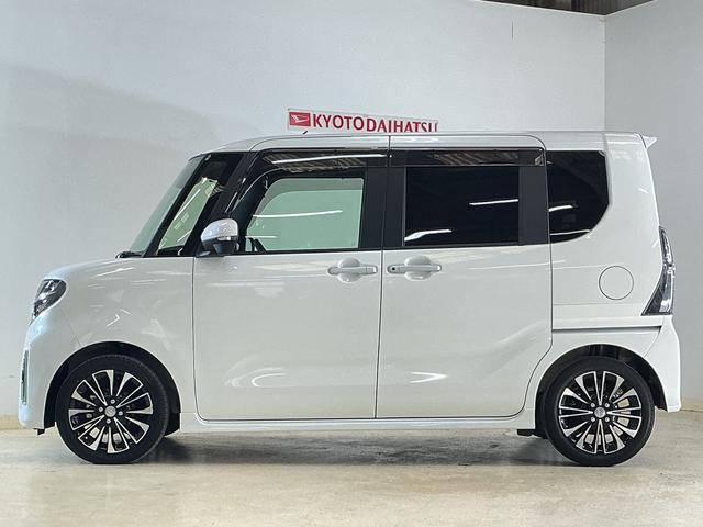 タントカスタムRS ワンオーナー ターボ ナビ パノラマモニターワンオーナー ターボ ナビ パノラマモニター ドラレコ ETC 両側電動スライドドア ロングスライドシート コーナーセンサー シートヒーター アダプティブクルーズコントロール オートマチックハイビーム(京都府)の中古車