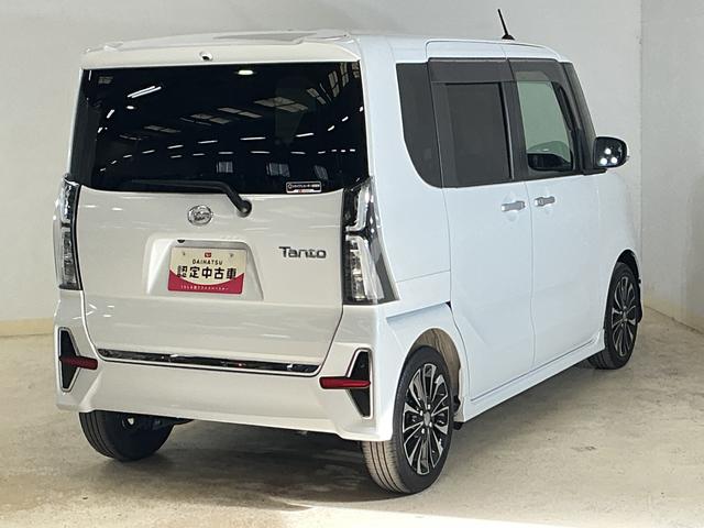タントカスタムRS ワンオーナー ターボ ナビ パノラマモニターワンオーナー ターボ ナビ パノラマモニター ドラレコ ETC 両側電動スライドドア ロングスライドシート コーナーセンサー シートヒーター アダプティブクルーズコントロール オートマチックハイビーム(京都府)の中古車