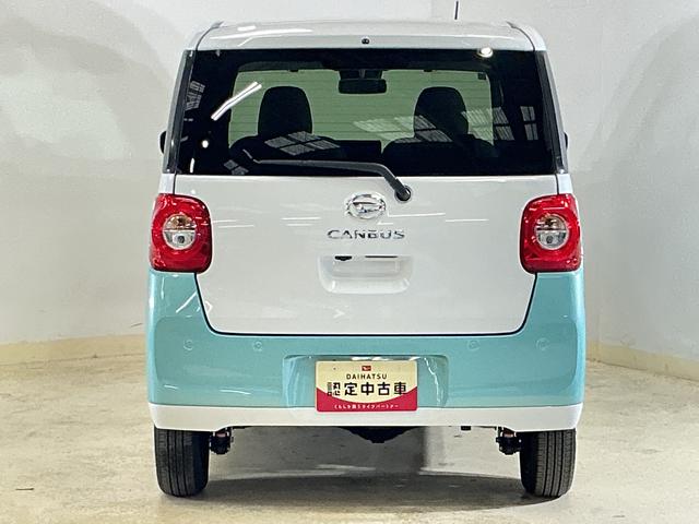 ムーヴキャンバスストライプスＧ　届出済み未使用車　４ＷＤ　バックカメラ届出済み未使用車　４ＷＤ　バックカメラ　両側電動スライドドア　前後コーナーセンサー　シートヒーター　電子パーキング　オートマチックハイビーム　オートブレーキホールド　ホッとカップホルダー　ＵＳＢ（京都府）の中古車