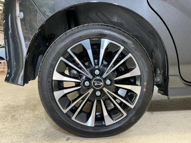 タントカスタムＲＳ　届出済み未使用車　ターボ　バックカメラ届出済み未使用車　ターボ　バックカメラ　両側電動スライドドア　前後コーナーセンサー　前席シートヒーター　電子パーキング　オートマチックハイビーム　オートブレーキホールド　１５インチ純正アルミホイール（京都府）の中古車