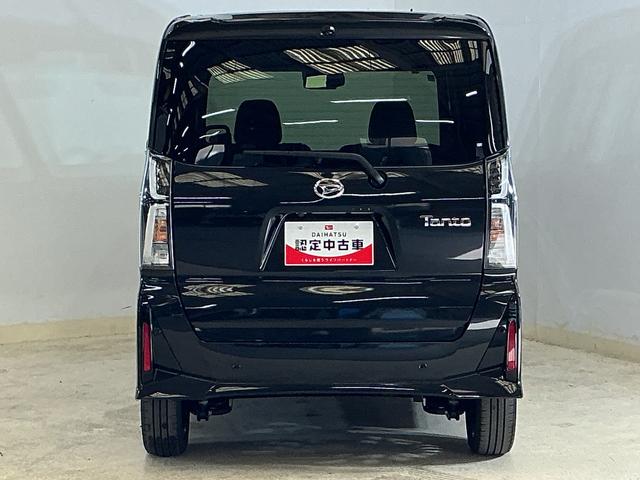 タントカスタムＲＳ　届出済み未使用車　ターボ　バックカメラ届出済み未使用車　ターボ　バックカメラ　両側電動スライドドア　前後コーナーセンサー　前席シートヒーター　電子パーキング　オートマチックハイビーム　オートブレーキホールド　１５インチ純正アルミホイール（京都府）の中古車