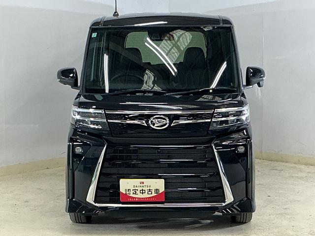 タントカスタムＸ　届出済み未使用車　パノラマモニター　両側電動届出済み未使用車　パノラマモニター　両側電動スライドドア　前後コーナーセンサー　前席シートヒーター　電子パーキング　オートマチックハイビーム　オートブレーキホールド　１４インチ純正アルミホイール（京都府）の中古車